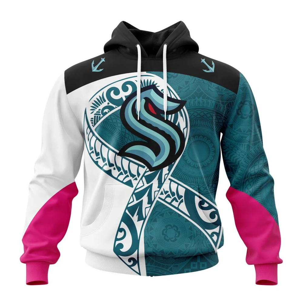 Hoodie Seattle Kraken, Specialized Samoa Fights Cancer Jersey QTNHL080524A3282HD