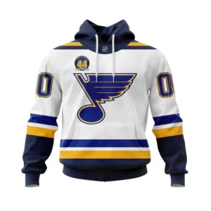 Hoodie St Louis Blues Special Chris Pronger Jersey Retirement, Personalized Name &amp; Number QTNHL080524A3896HD