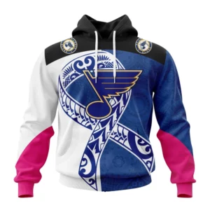 Hoodie St. Louis Blues, Specialized Samoa Fights Cancer Jersey QTNHL080524A3281HD