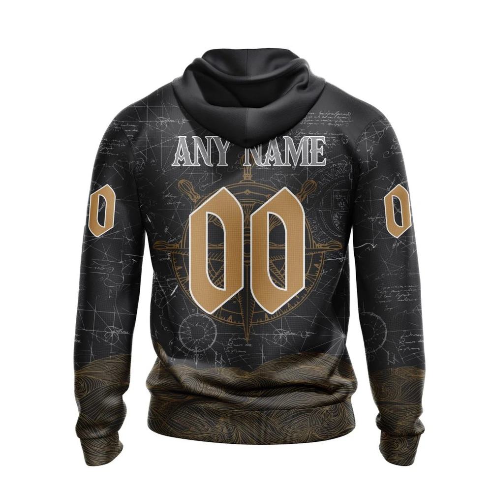 Hoodie Tampa Bay Lightning Gasparilla Pirate Fest, Personalized Name & Number QTNHL080524A3909HD - Image 2