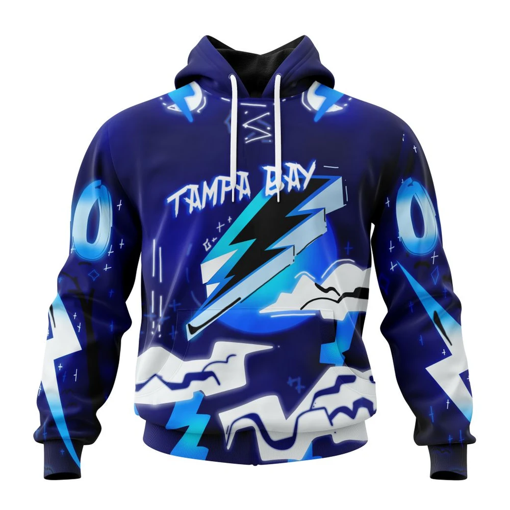 Hoodie Tampa Bay Lightning, Specialized Jersey For Halloween Night QTNHL080524A3337HD