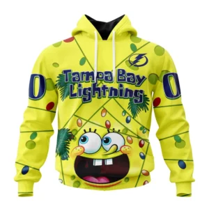 Hoodie Tampa Bay Lightning, Specialized Jersey With Spongebob V0122 QTNHL080524A3252HD