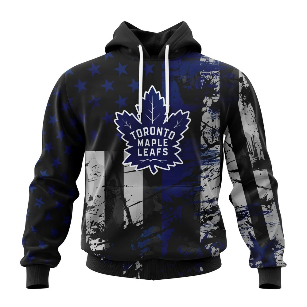 Hoodie Toronto Maple Leafs Specialized Jersey For America QTNHL080524A3219HD