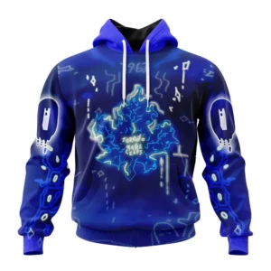 Hoodie Toronto Maple Leafs Specialized Jersey For Halloween Night QTNHL080524A377HD