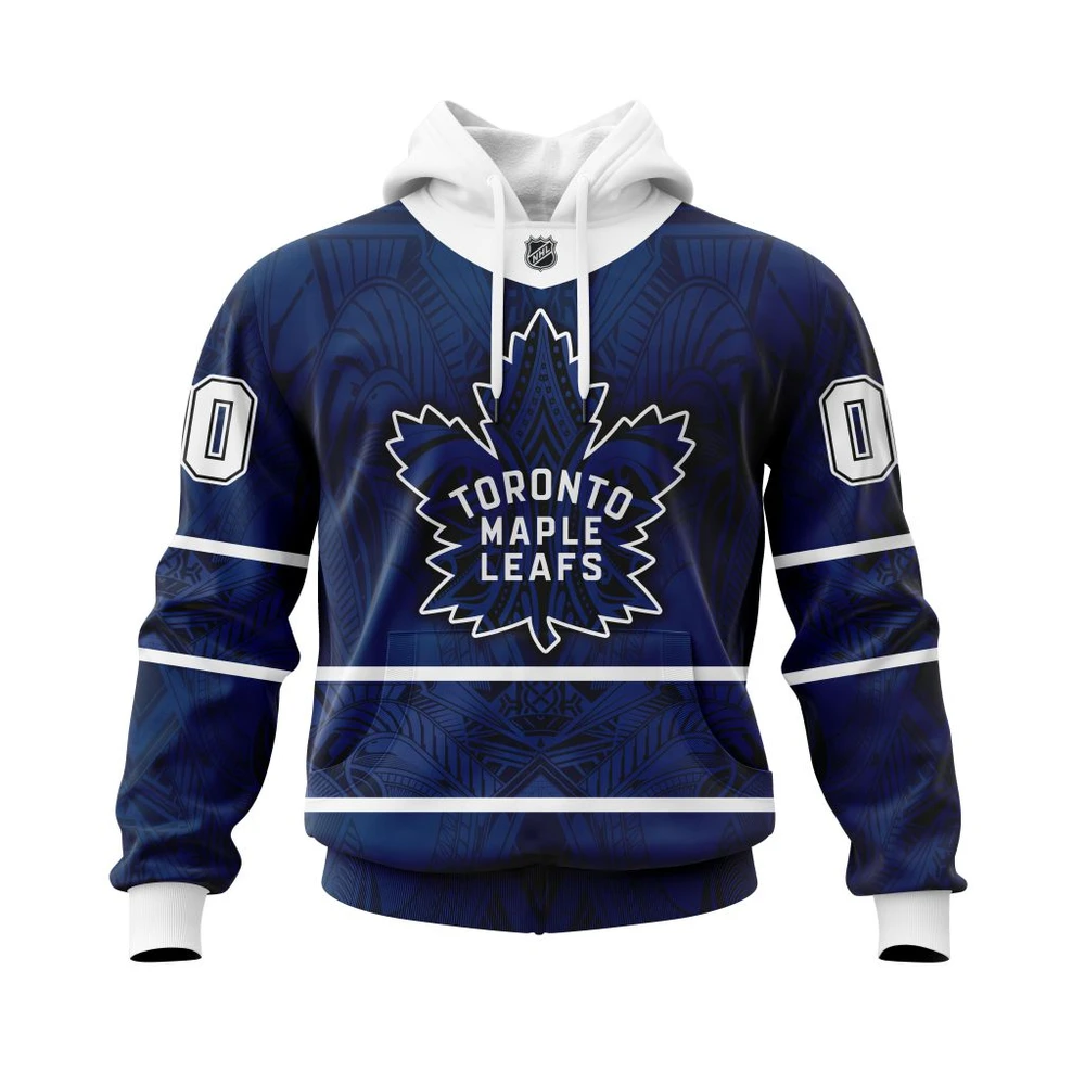 Hoodie Toronto Maple Leafs, Specialized Native With Samoa Culture V0222 QTNHL080524A418HD