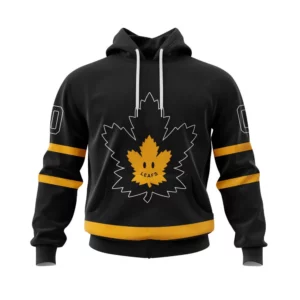 Hoodie Toronto Maple Leafs X Drew House Premier Reversible Black QTNHL080524A3940HD