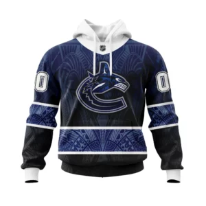 Hoodie Vancouver Canucks, Specialized Native With Samoa Culture V0222 QTNHL080524A3949HD