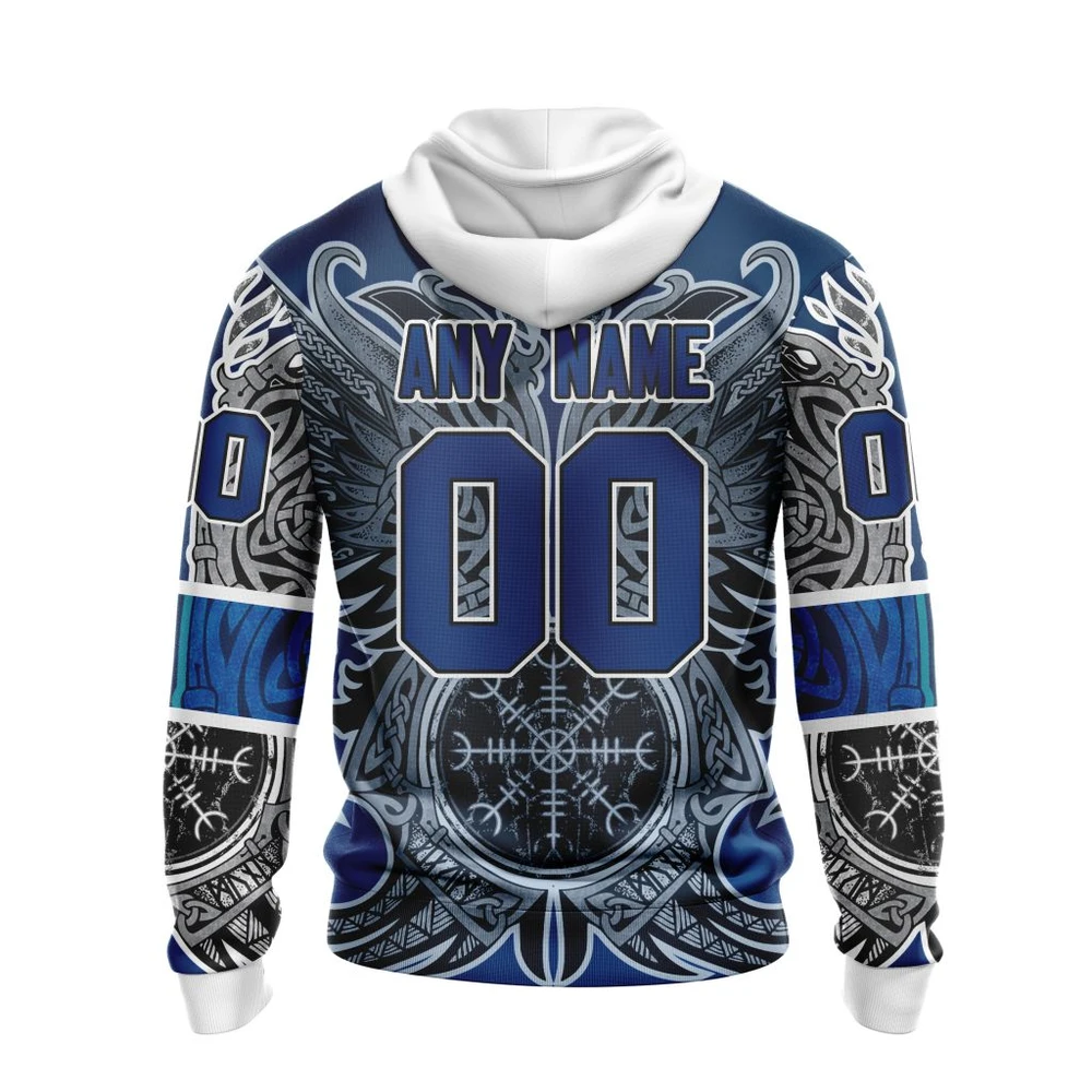 Hoodie Vancouver Canucks , Specialized Norse Viking Symbols St2201 QTNHL080524A3948HD - Image 2