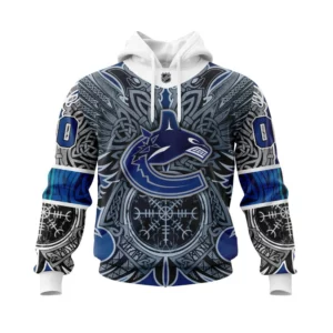 Hoodie Vancouver Canucks , Specialized Norse Viking Symbols St2201 QTNHL080524A3948HD