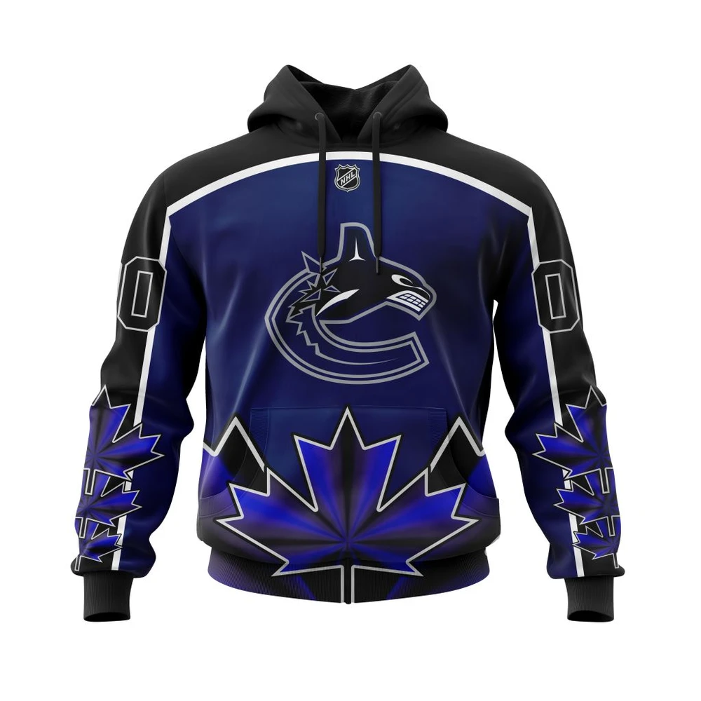 Hoodie Vancouver Canucks, With Beloved Canada Maple Leafs V0122 QTNHL080524A3951HD