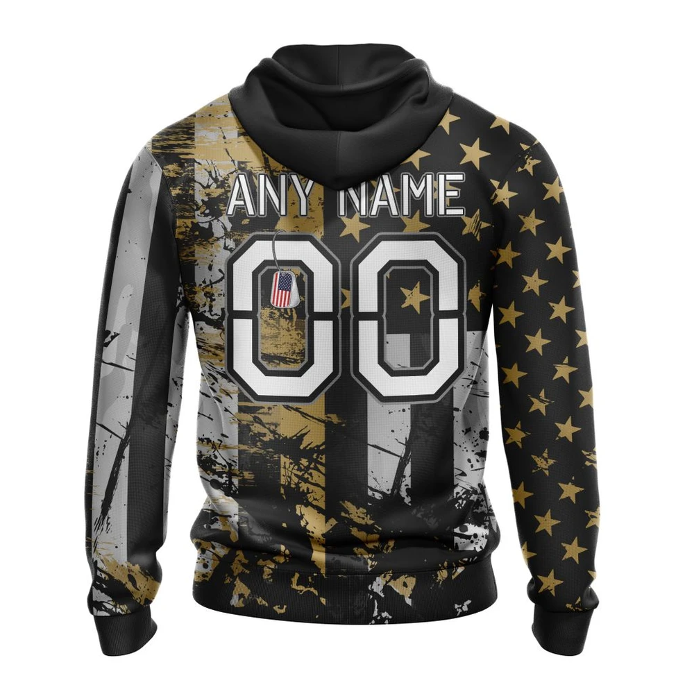 Hoodie Vegas Golden Knights, Specialized Jersey For America QTNHL080524A3217HD - Image 2