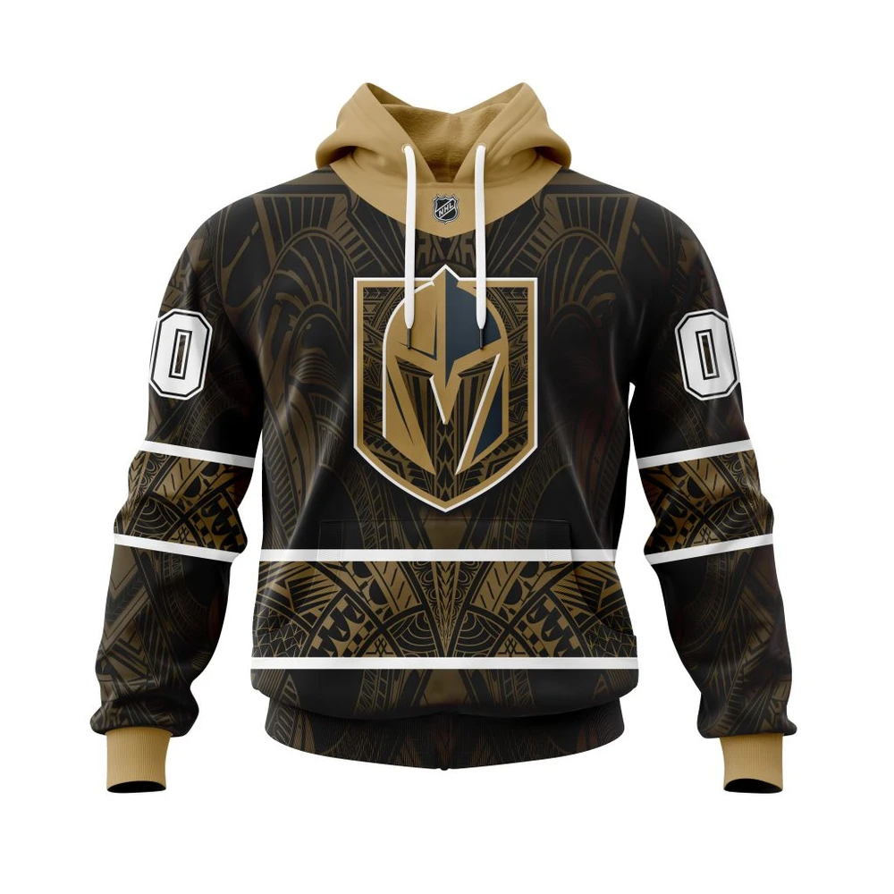 Hoodie Vegas Golden Knights, Specialized Native With Samoa Culture V0222 QTNHL080524A3967HD