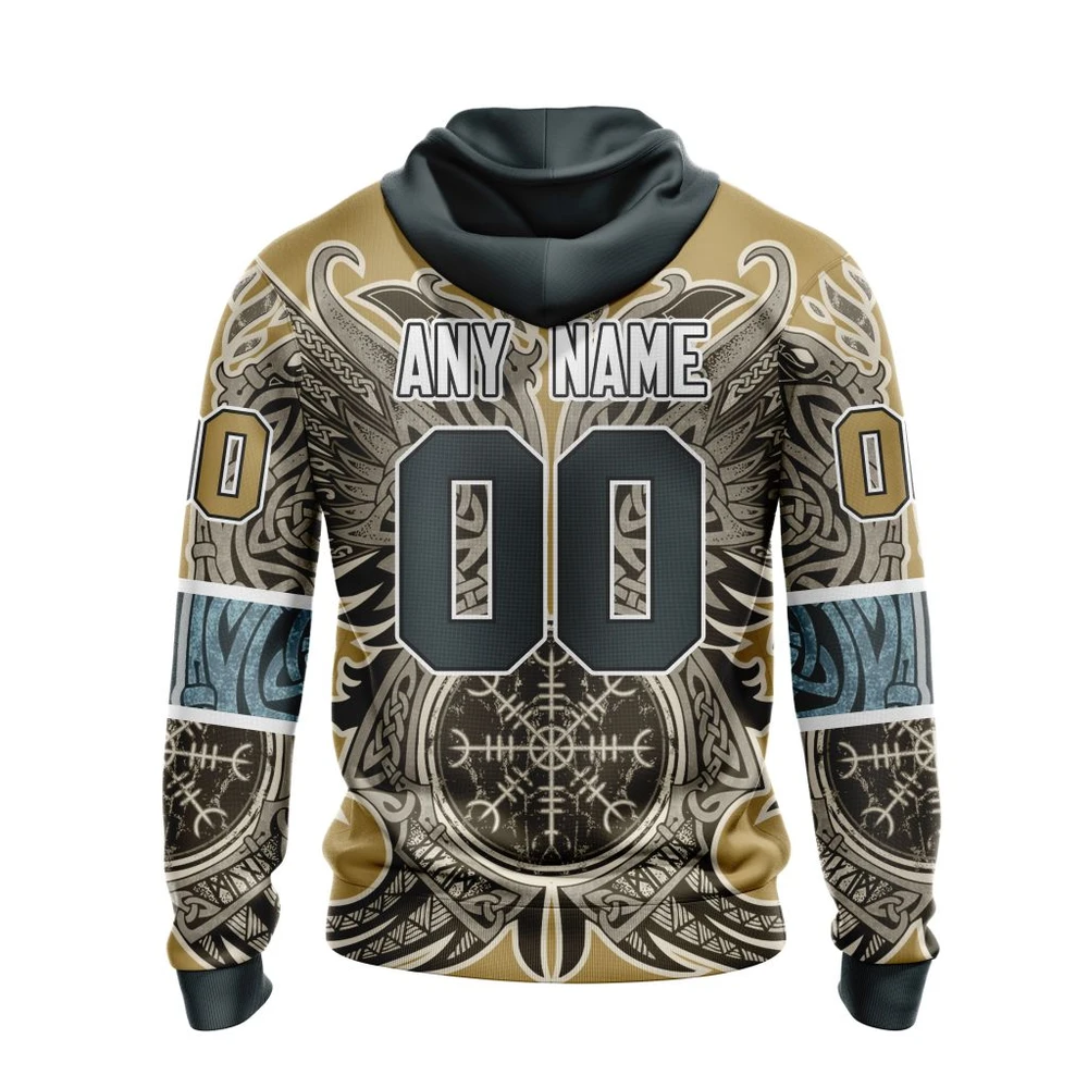 Hoodie Vegas Golden Knights, Specialized Norse Viking Symbols St2201 QTNHL080524A3966HD - Image 2
