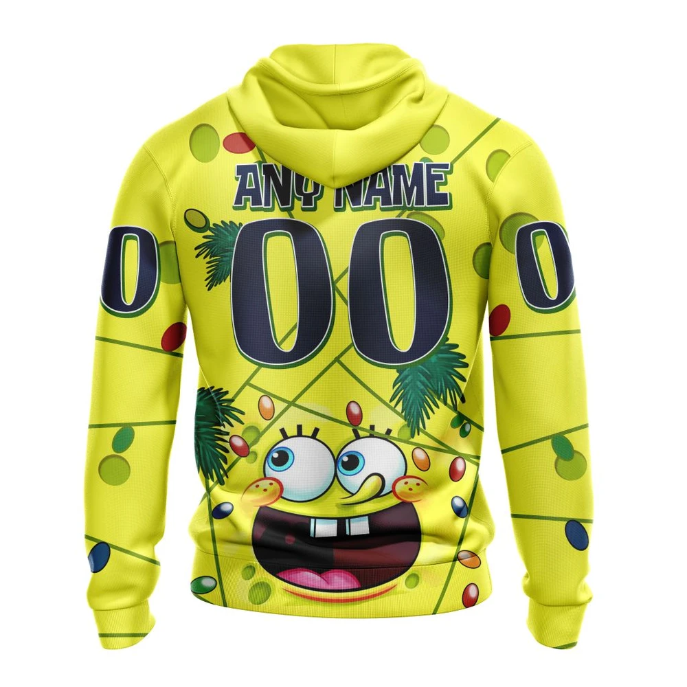 Hoodie Washington Capitals, Specialized Jersey With Spongebob V0122 QTNHL080524A368HD - Image 2