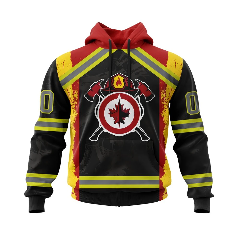 Hoodie Winnipeg Jets, Honnor Firefighter V0322 QTNHL080524A3964HD