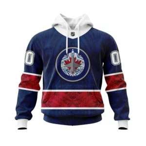 Hoodie Winnipeg Jets, Specialized Native With Samoa Culture V0222 QTNHL080524A3961HD