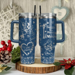 Horror Characters Movies Custom Stanley Quencher 40oz Stainless Steel Tumbler With Handle - Threewoofs