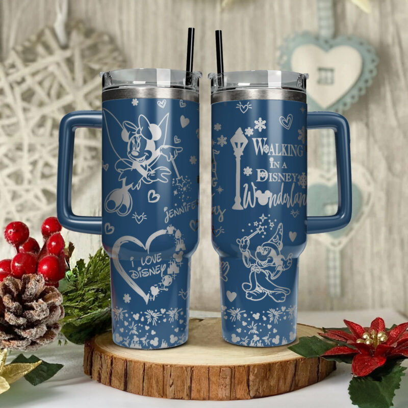 Horror Characters Movies Custom Stanley Quencher 40oz Stainless Steel Tumbler With Handle - Threewoofs