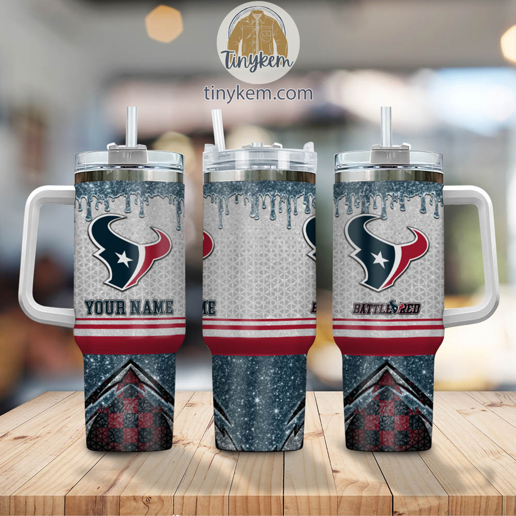 Personalized Team Tumbler with Straw - Custom Name Sports Fan Gift - Image 2