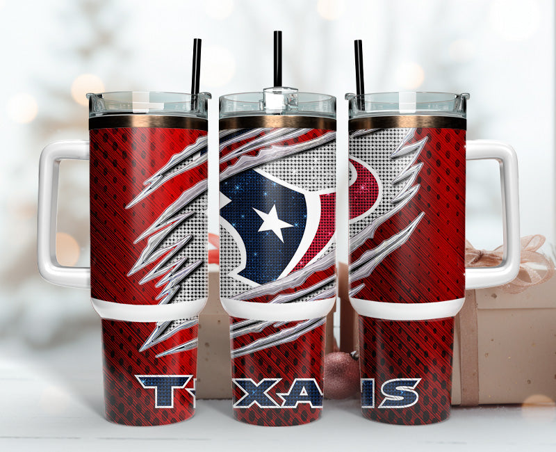 Premium Texans Insulated Tumbler Mug - Show Your Team Spirit!