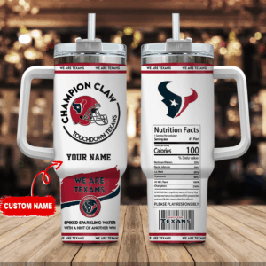 Customizable Texans Fan Mug - Show Your Team Spirit with Personalized Name