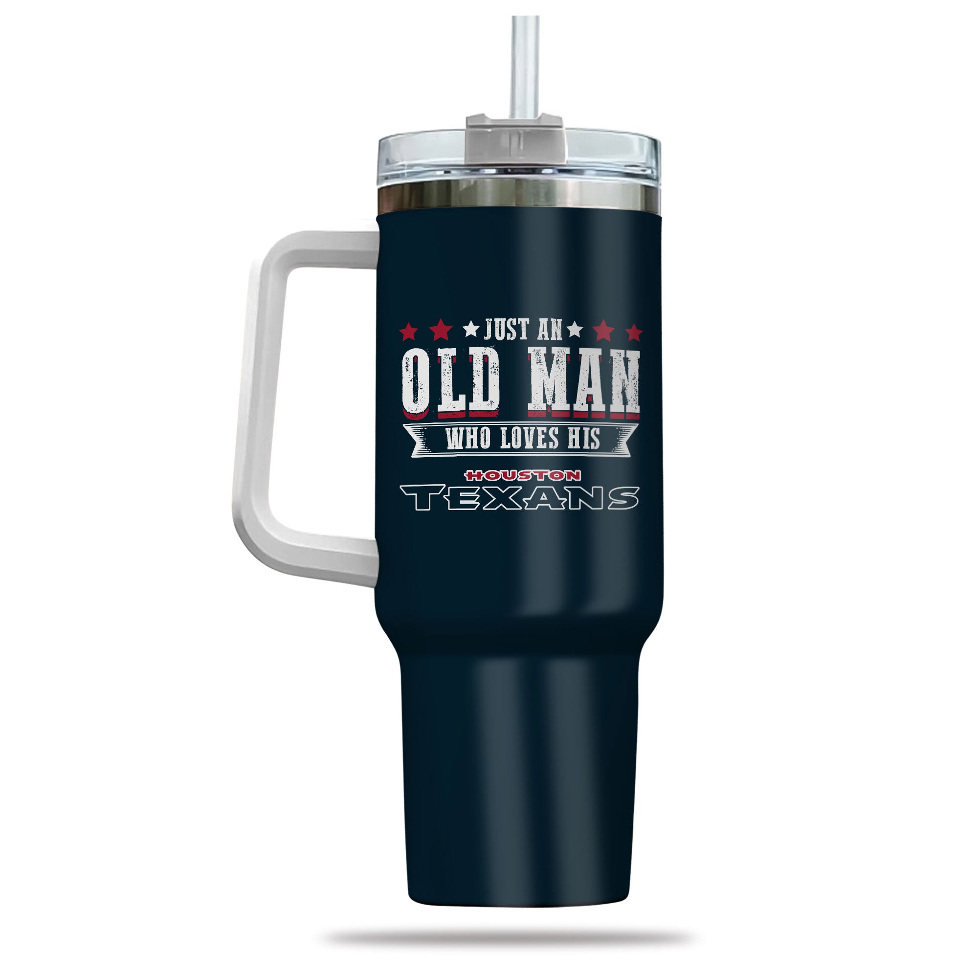 Old Man's Favorite Houston Texans Tumbler - Show Your Team Pride - Image 3