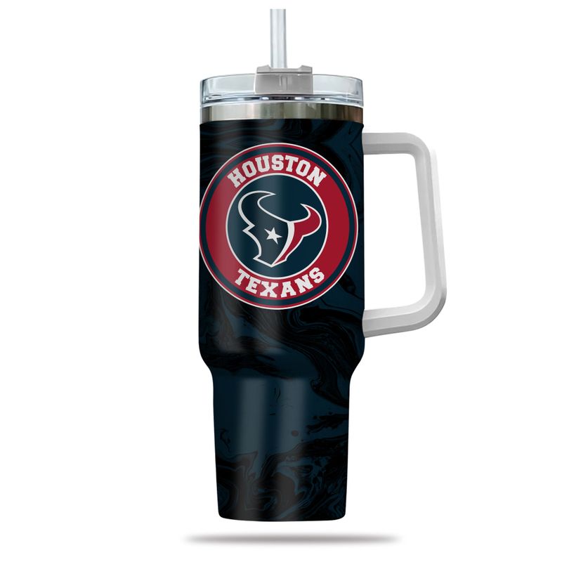 Houston Texans Insulated Travel Tumbler with Handle - Ultimate Fan Gear - Image 2