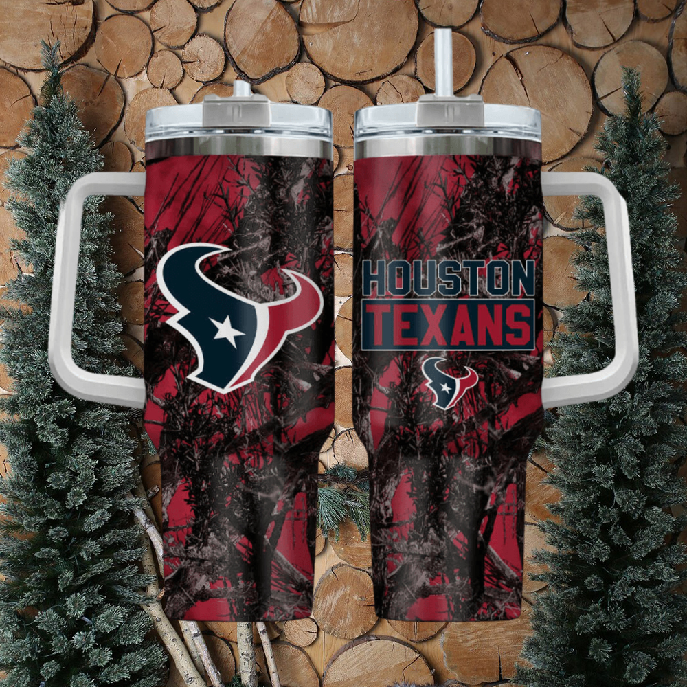 Houston Texans Insulated Tumbler - Stay Hydrated in Style - Image 2