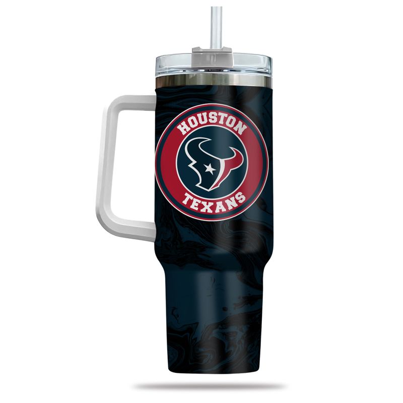 Houston Texans Insulated Travel Tumbler with Handle - Ultimate Fan Gear - Image 3