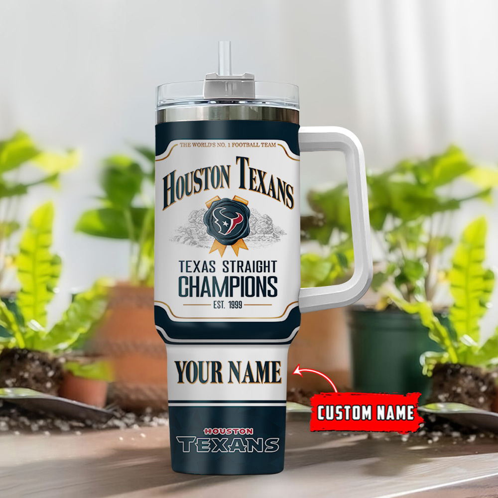 Customizable Houston Texans Champion Mug - Personalized Gift for Fans - Image 2