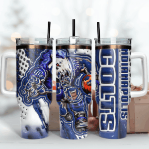 NFL Team Spirit Tumbler with Lid & Straw - Perfect for Fans
