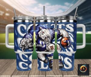 Ultimate Football Fan Tumbler - Double-Wall Insulated Mug with Handle