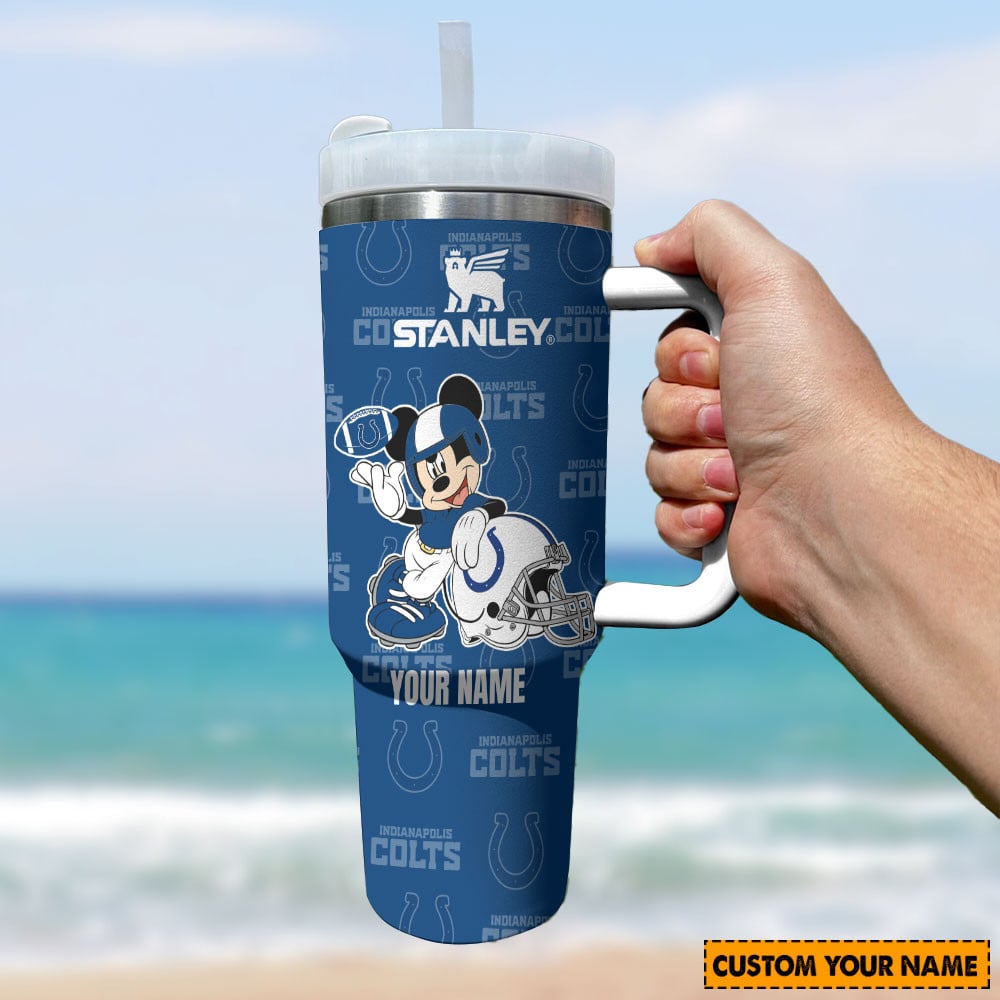 Customizable Mickey Football Mug - Perfect Gift for Indianapolis Fans - Image 2