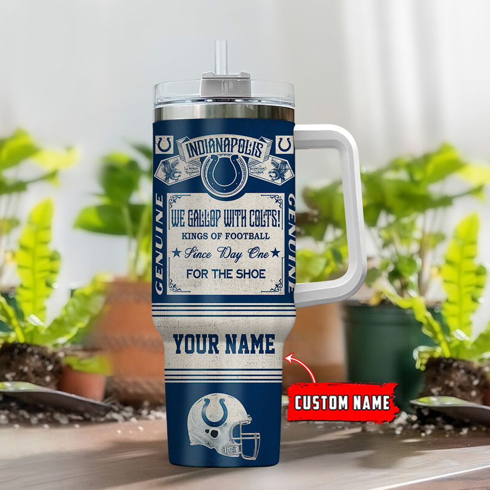 Custom NFL Team Tumbler - Personalized Insulated Mug for Football Fans - Image 2