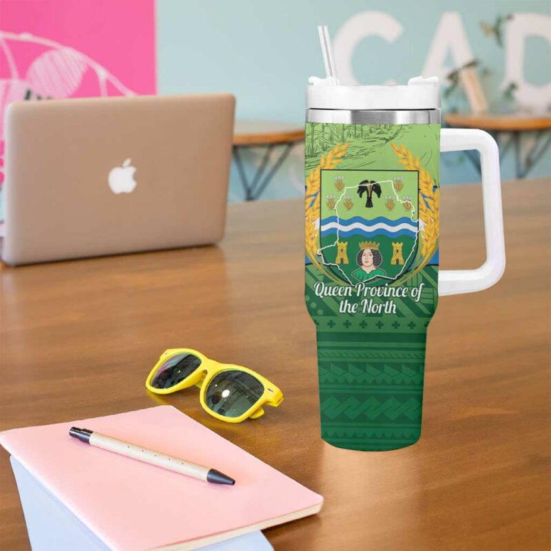 Isabela Philippines Custom Stanley Quencher 40oz Stainless Steel Tumbler With Handle - Threewoofs - Image 5