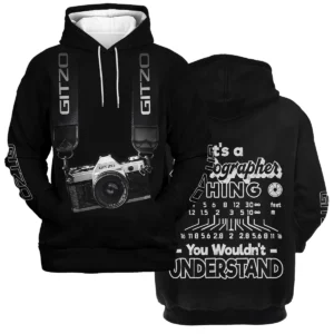 It&apos;s A Photographer Thing You Wouldn&apos;t Understand Gitzo Photography Videography All Over Prints BL251024A2GZ - Hoodie