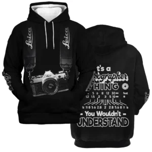 It&apos;s A Photographer Thing You Wouldn&apos;t Understand Leica Photography Videography All Over Prints BL251024A2LC - Hoodie