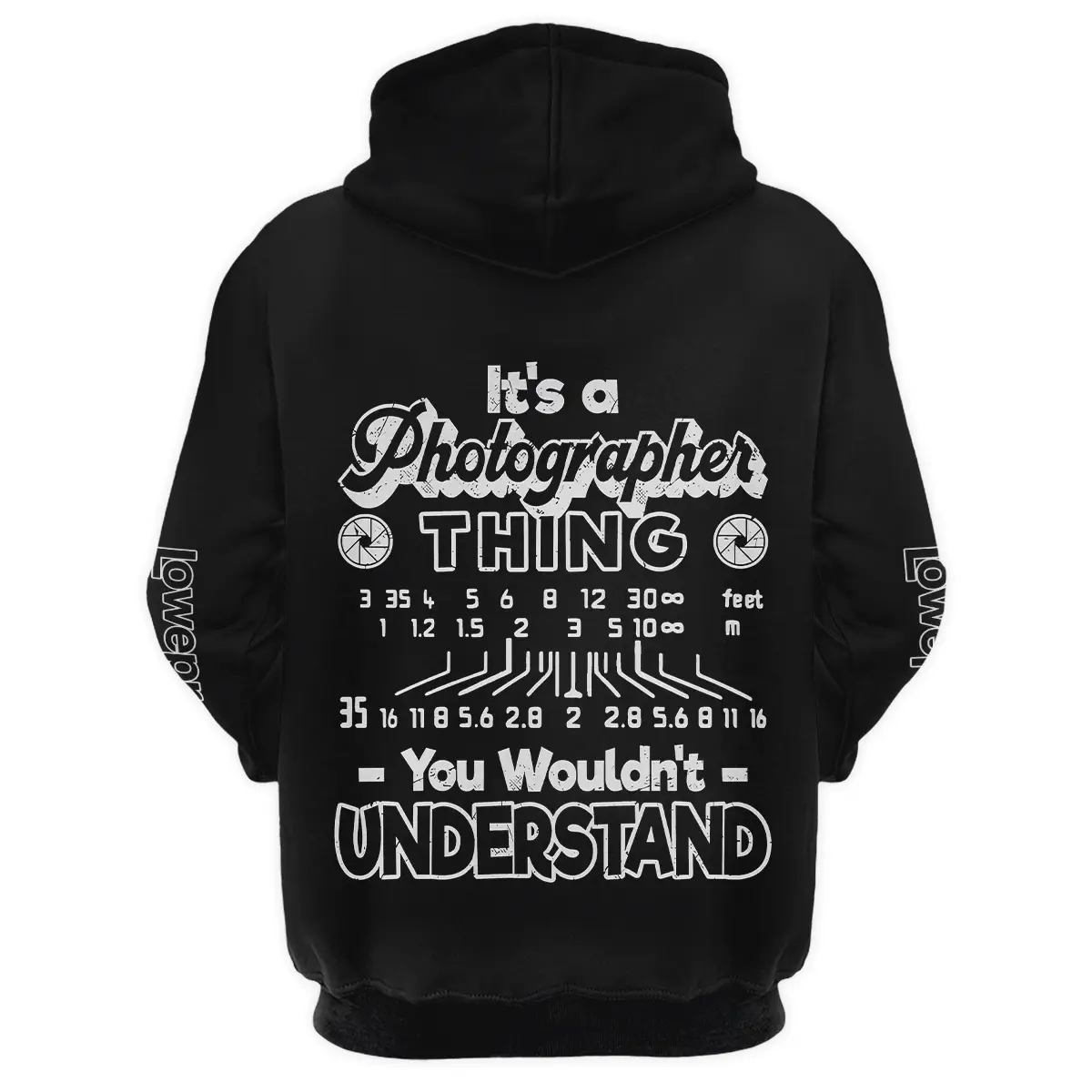 It's A Photographer Thing You Wouldn't Understand Lowepro Photography Videography All Over Prints BL251024A2LP - Hoodie - Image 3