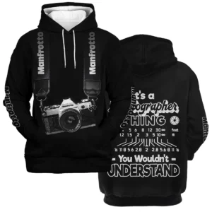 It&apos;s A Photographer Thing You Wouldn&apos;t Understand Manfrotto Photography Videography All Over Prints BL251024A2MFT - Hoodie