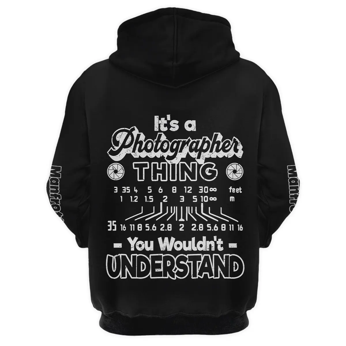 It's A Photographer Thing You Wouldn't Understand Manfrotto Photography Videography All Over Prints BL251024A2MFT - Hoodie - Image 3