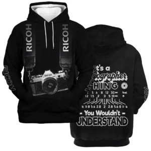 It&apos;s A Photographer Thing You Wouldn&apos;t Understand Ricoh Photography Videography All Over Prints BL251024A2RC - Hoodie