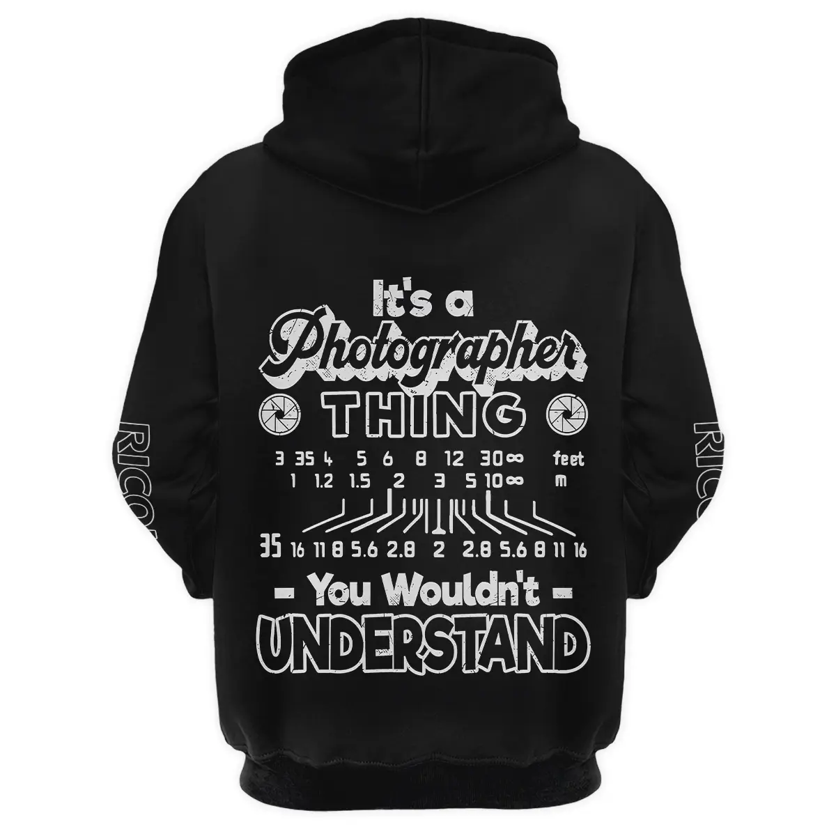 It's A Photographer Thing You Wouldn't Understand Ricoh Photography Videography All Over Prints BL251024A2RC - Hoodie - Image 3