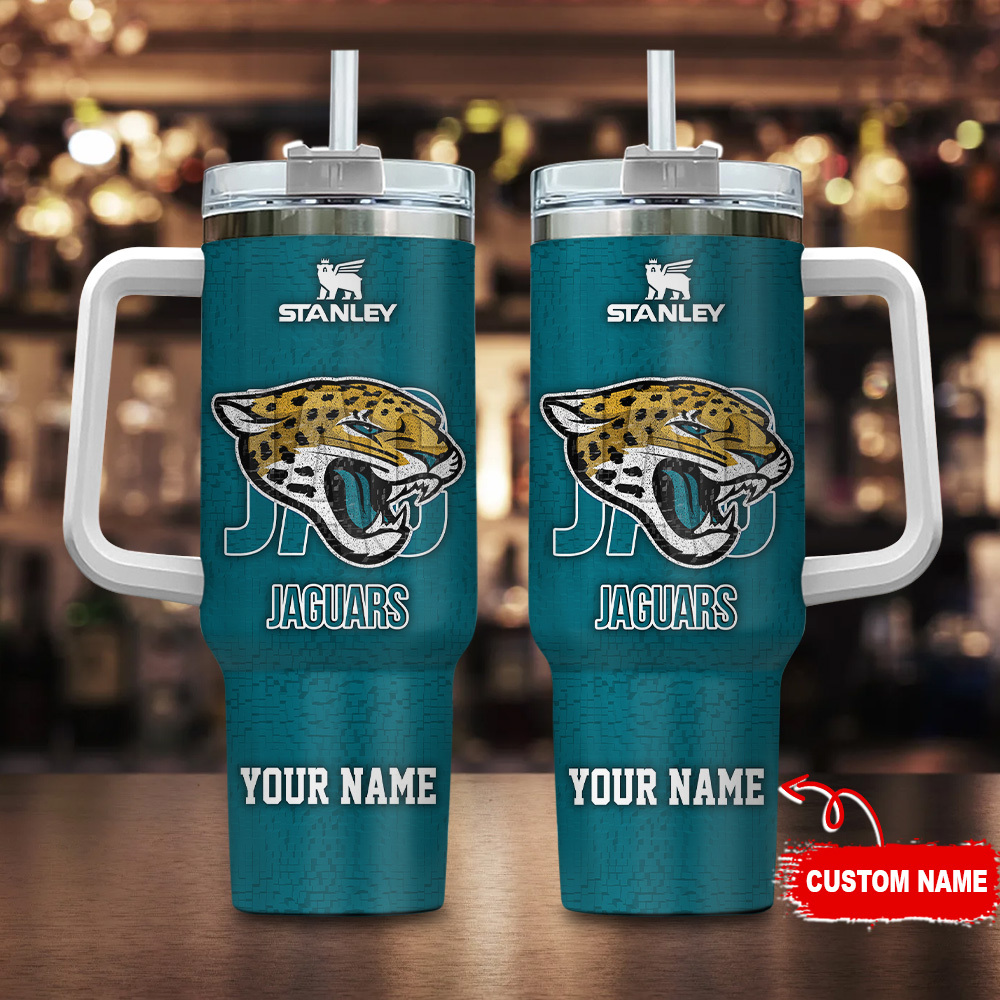 Customizable NFL Jaguar Insulated Tumbler - Personalize Your Drinkware