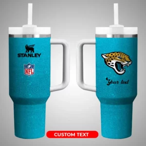 Customizable NFL Team Tumbler - Personalized Text - 40oz Insulated Mug
