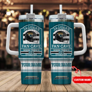 Customizable Jaguars Fan Cave Mug with Handle - Perfect Gift for Supporters