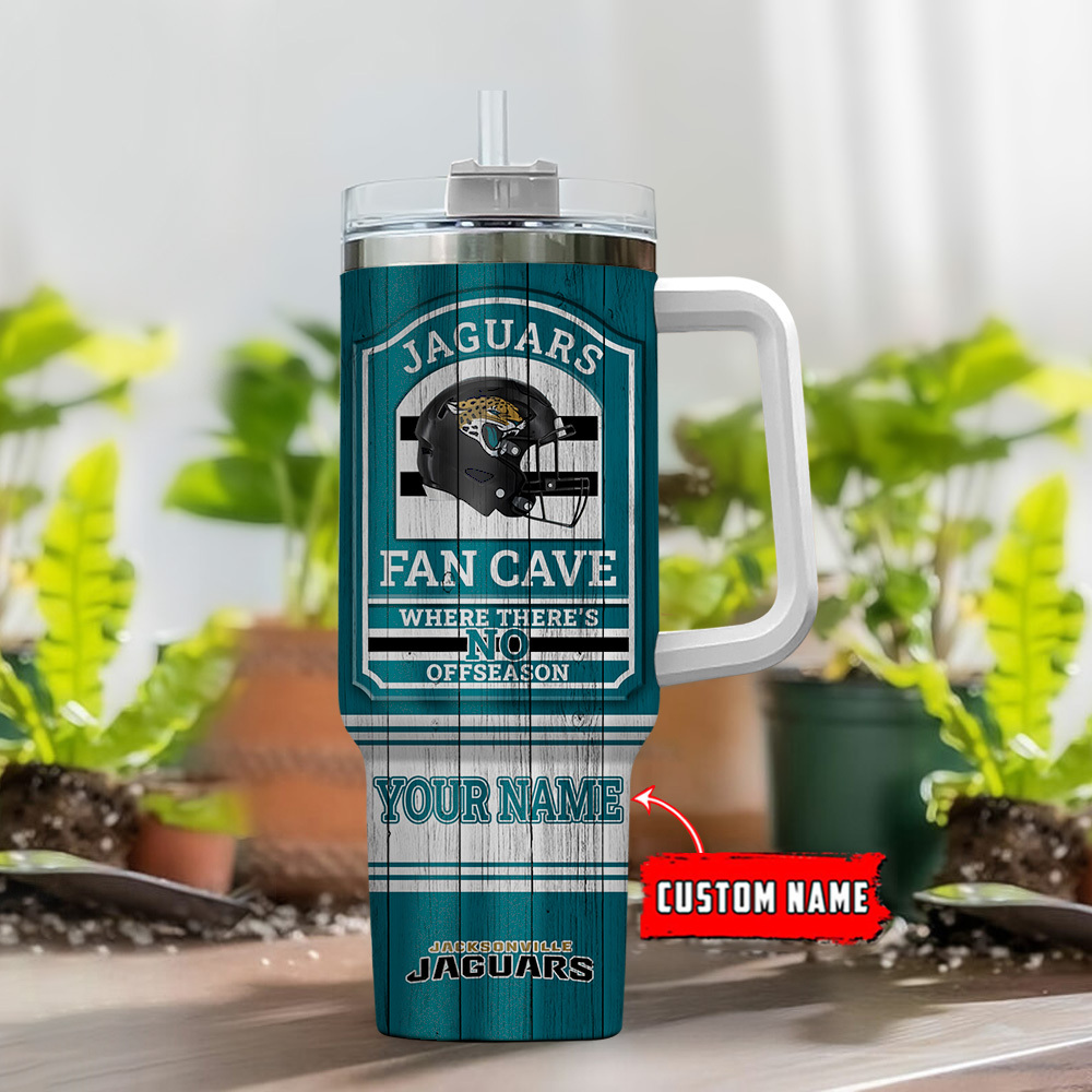 Customizable Jaguars Fan Cave Mug with Handle - Perfect Gift for Supporters - Image 2