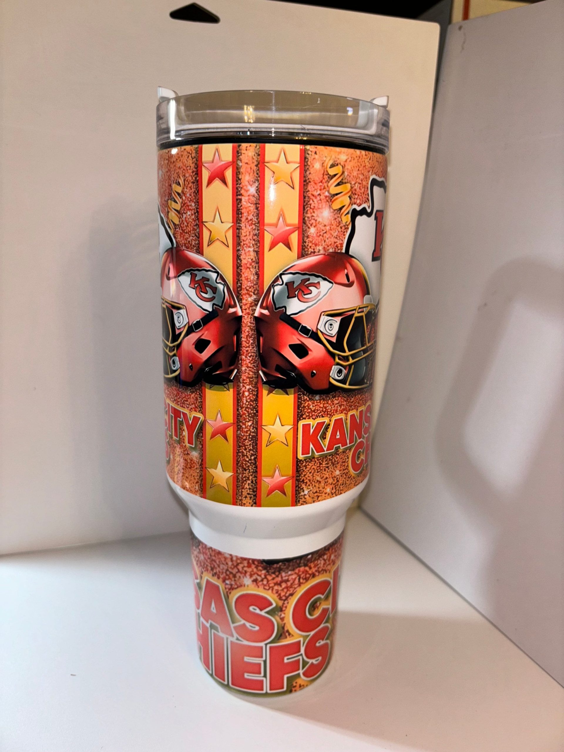 Kansas City Chiefs Tumbler Cup - Show Your Team Spirit with Every Sip! - Image 3