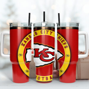 Kansas City Chiefs Insulated Tumbler - Keep Drinks Hot or Cold, Perfect Fan Gift