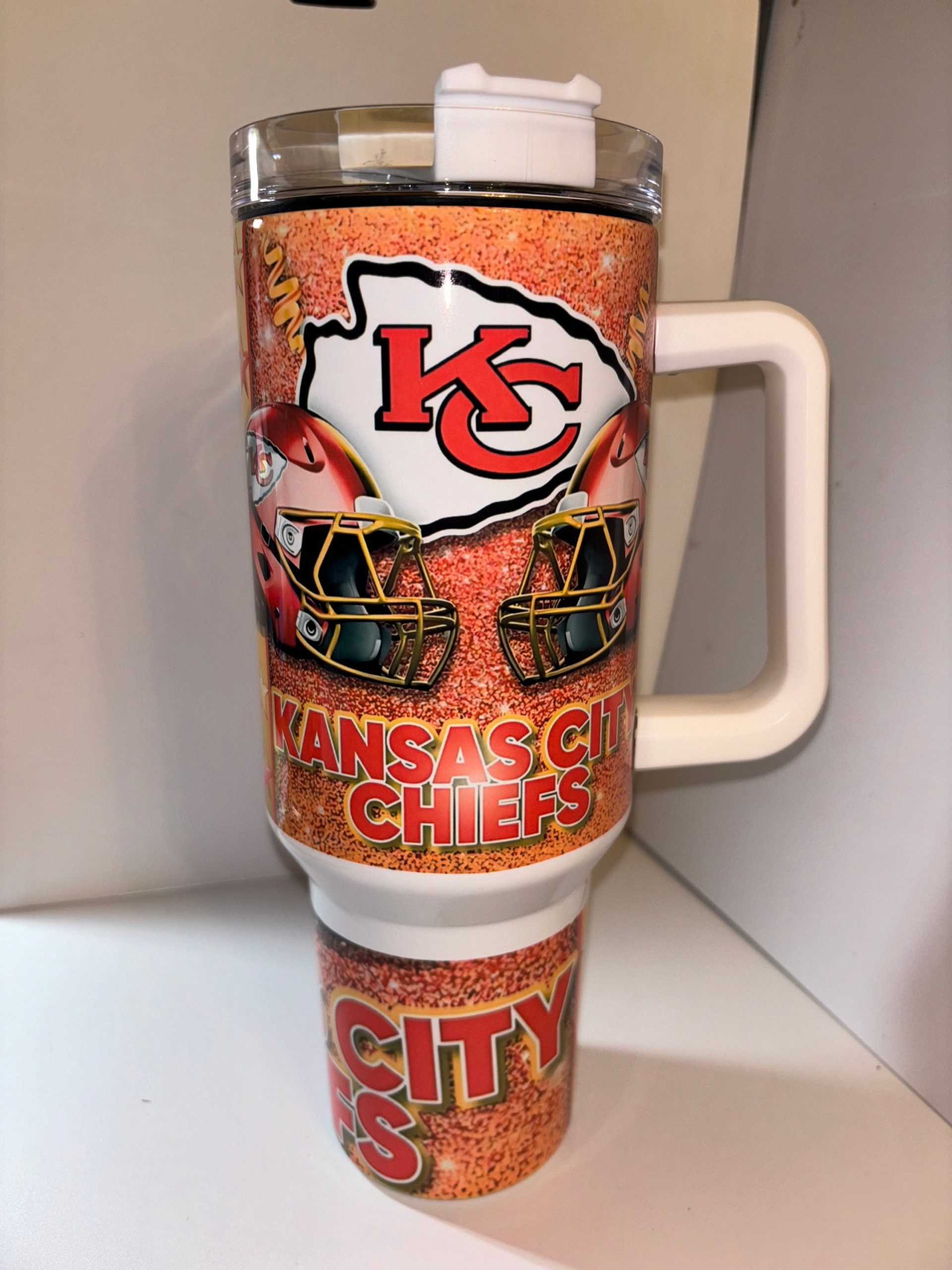 Kansas City Chiefs Tumbler Cup - Show Your Team Spirit with Every Sip! - Image 2