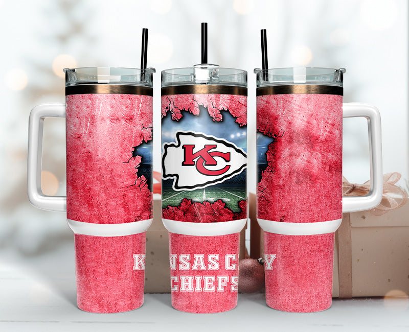 Kansas City Chiefs Insulated Tumbler - Perfect for Game Day Enthusiasts